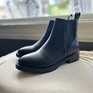 Steve Madden Black Ankle Boots